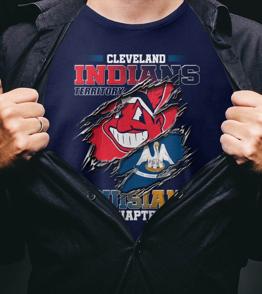 Cleveland Indians Territory Louisiana Chapter T-Shirt