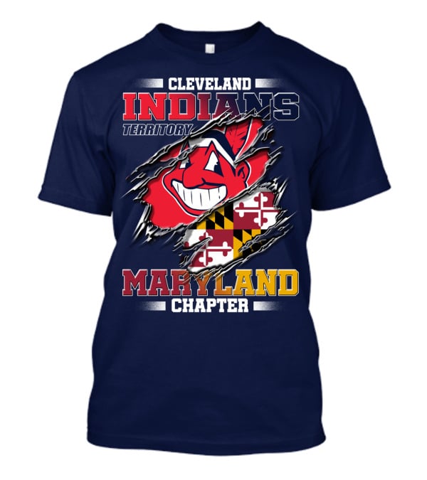 Cleveland Indians Territory Maryland Chapter T-Shirt