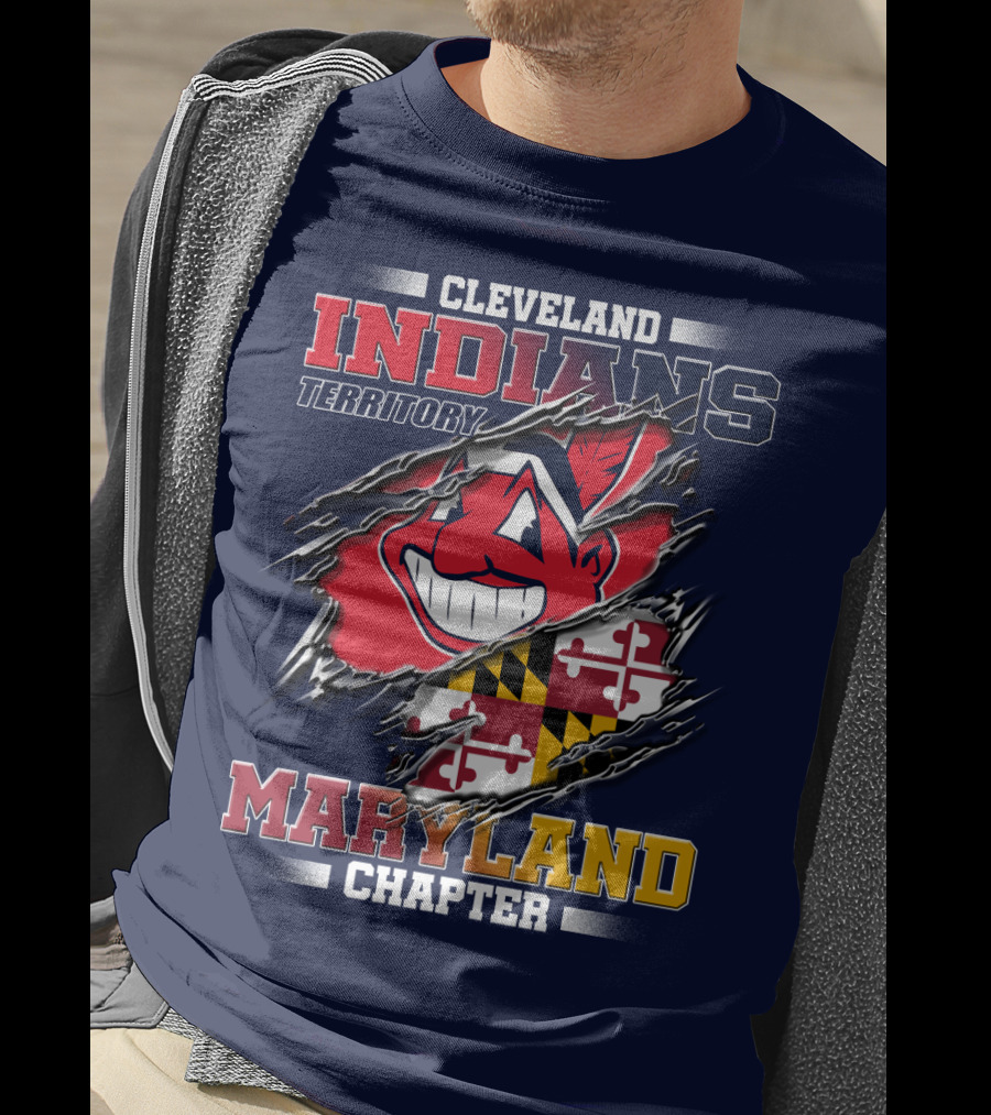 Cleveland Indians Territory Maryland Chapter T-Shirt