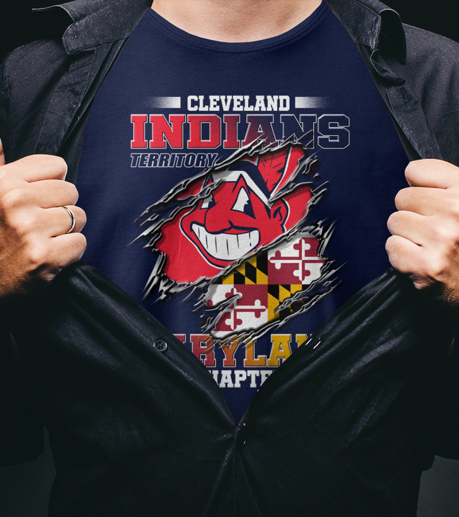 Cleveland Indians Territory Maryland Chapter T-Shirt