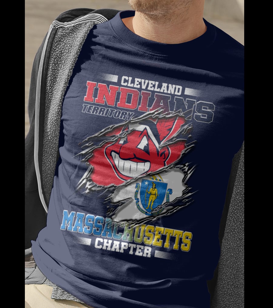 Cleveland Indians Territory Massachusetts Chapter T-Shirt