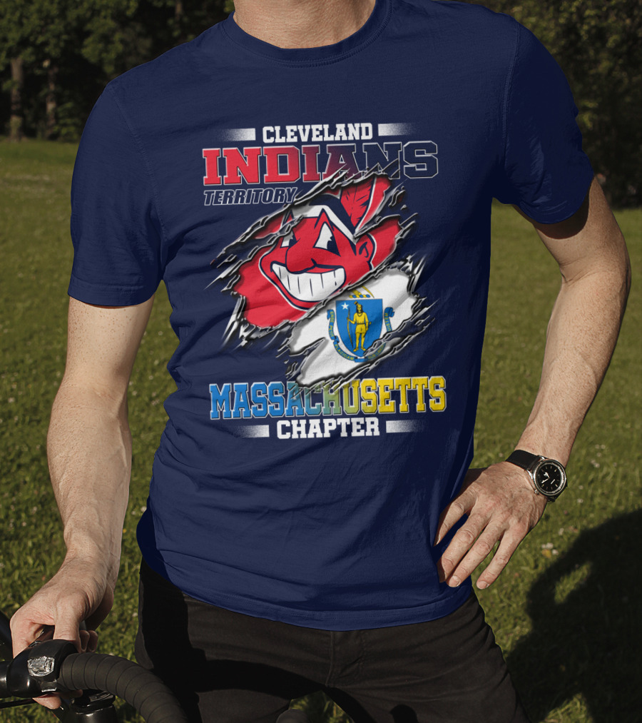 Cleveland Indians Territory Massachusetts Chapter T-Shirt