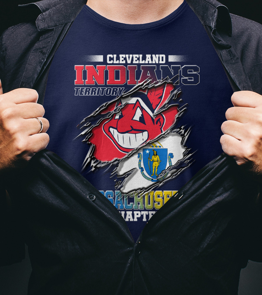 Cleveland Indians Territory Massachusetts Chapter T-Shirt