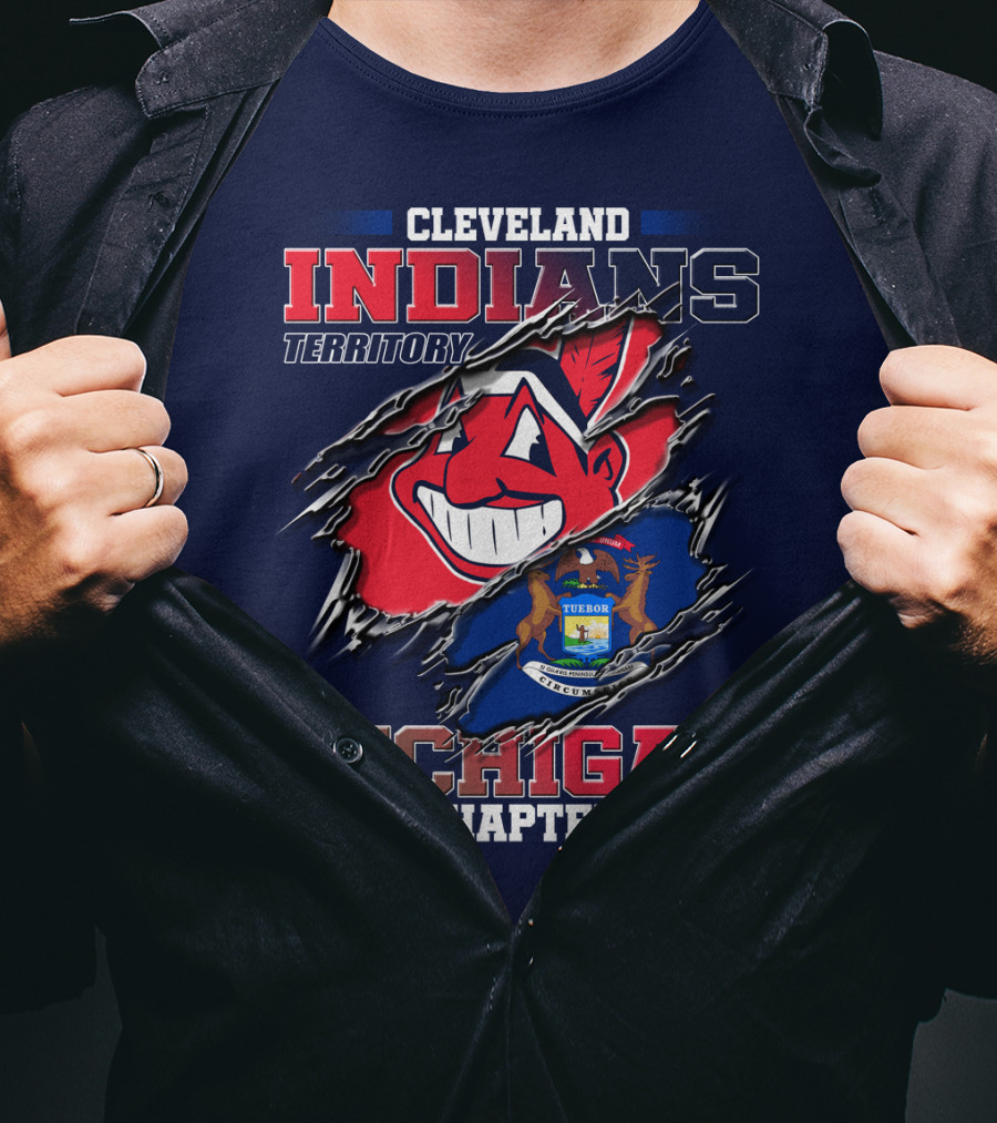 Cleveland Indians Territory Michigan Chapter T-Shirt