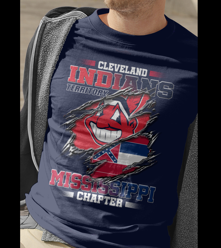 Cleveland Indians Territory Mississippi Chapter T-Shirt