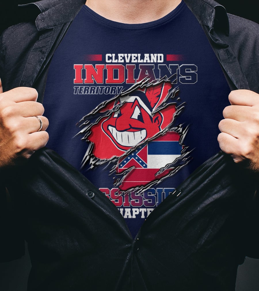 Cleveland Indians Territory Mississippi Chapter T-Shirt