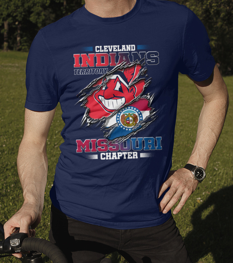 Cleveland Indians Territory Missouri Chapter T-Shirt