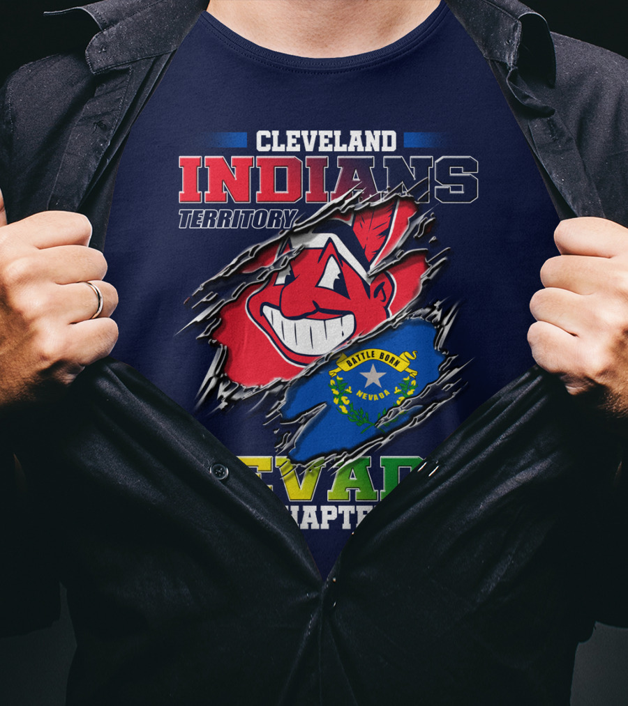 Cleveland Indians Territory Nevada Chapter Little Born T-Shirt