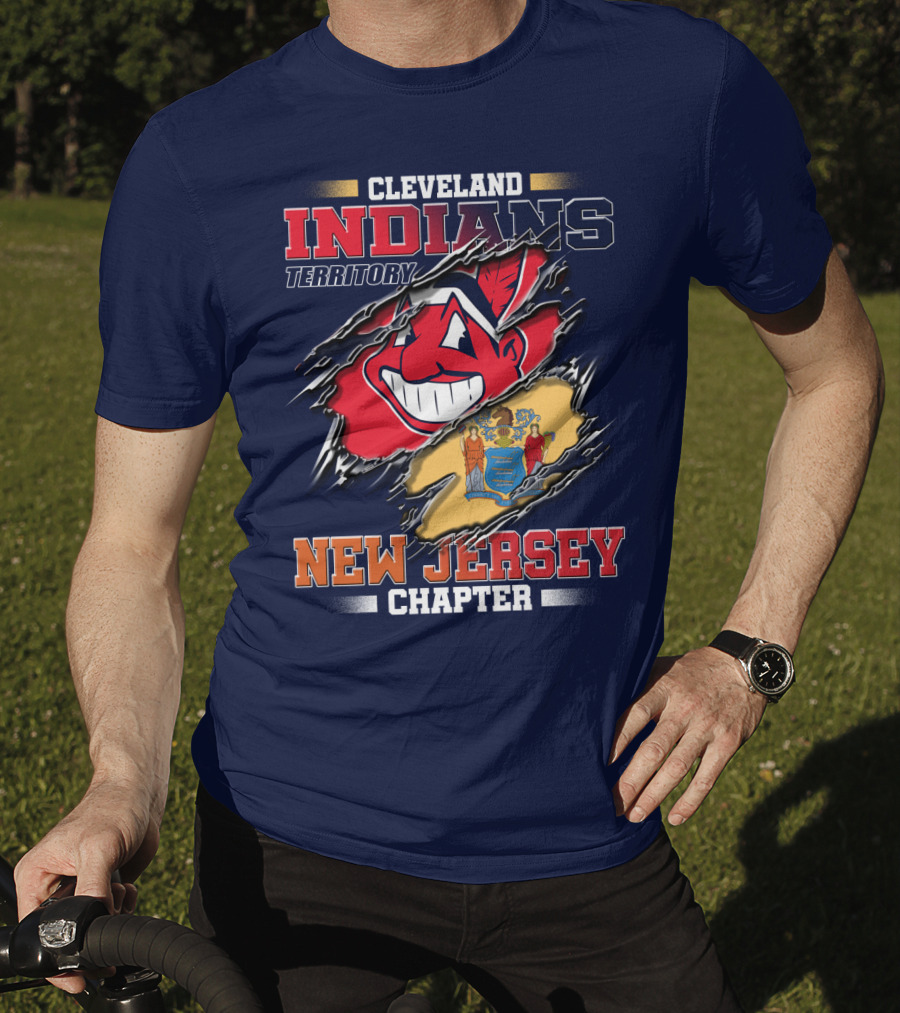 Cleveland Indians Territory New Jersey Chapter T-Shirt