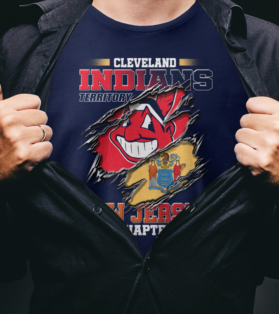 Cleveland Indians Territory New Jersey Chapter T-Shirt