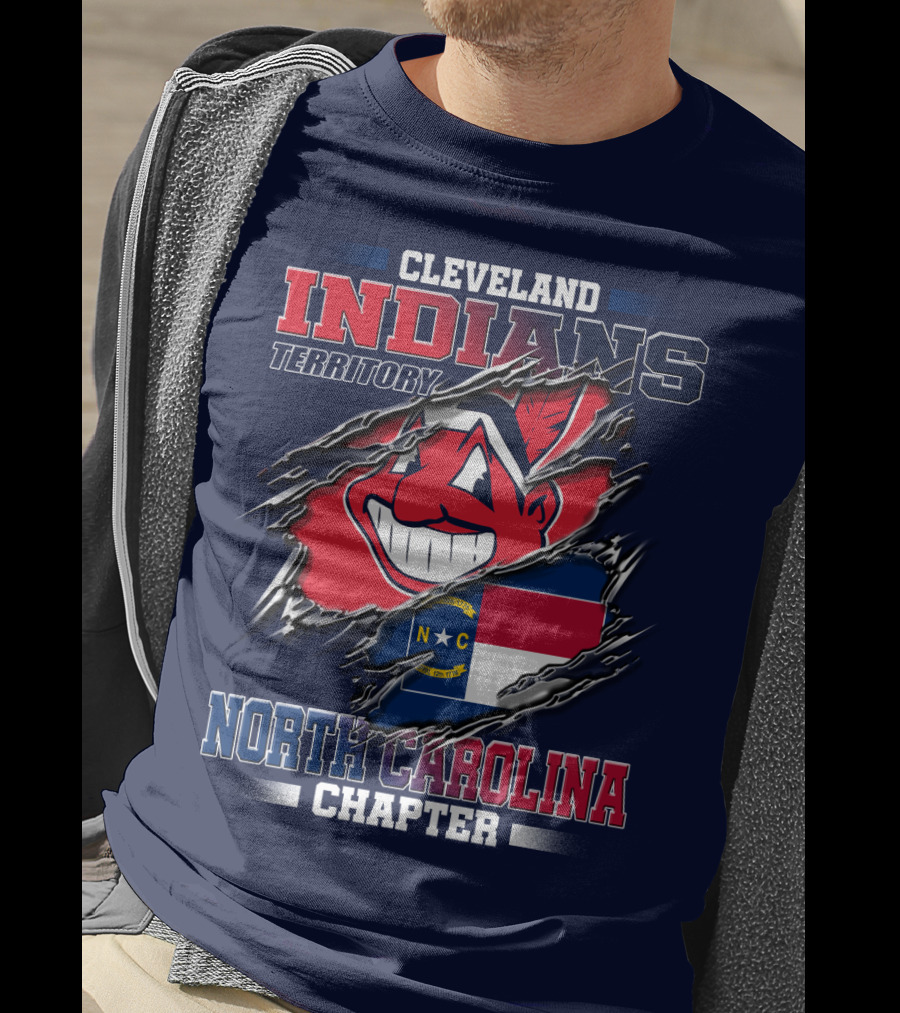 Cleveland Indians Territory North Carolina Chapter T-Shirt