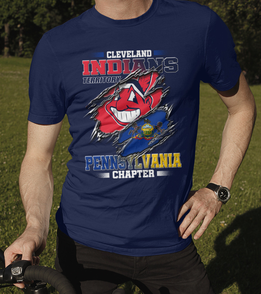 Cleveland Indians Territory Pennsylvania Chapter T-Shirt