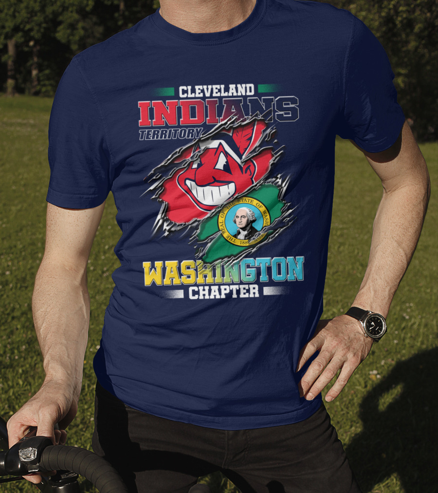 Cleveland Indians Territory Washington Chapter T-Shirt