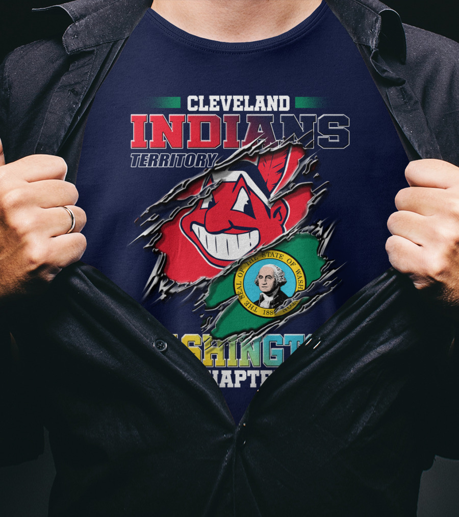 Cleveland Indians Territory Washington Chapter T-Shirt