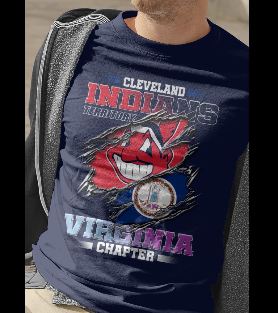Cleveland Indians Territory Virginia Chapter T-Shirt