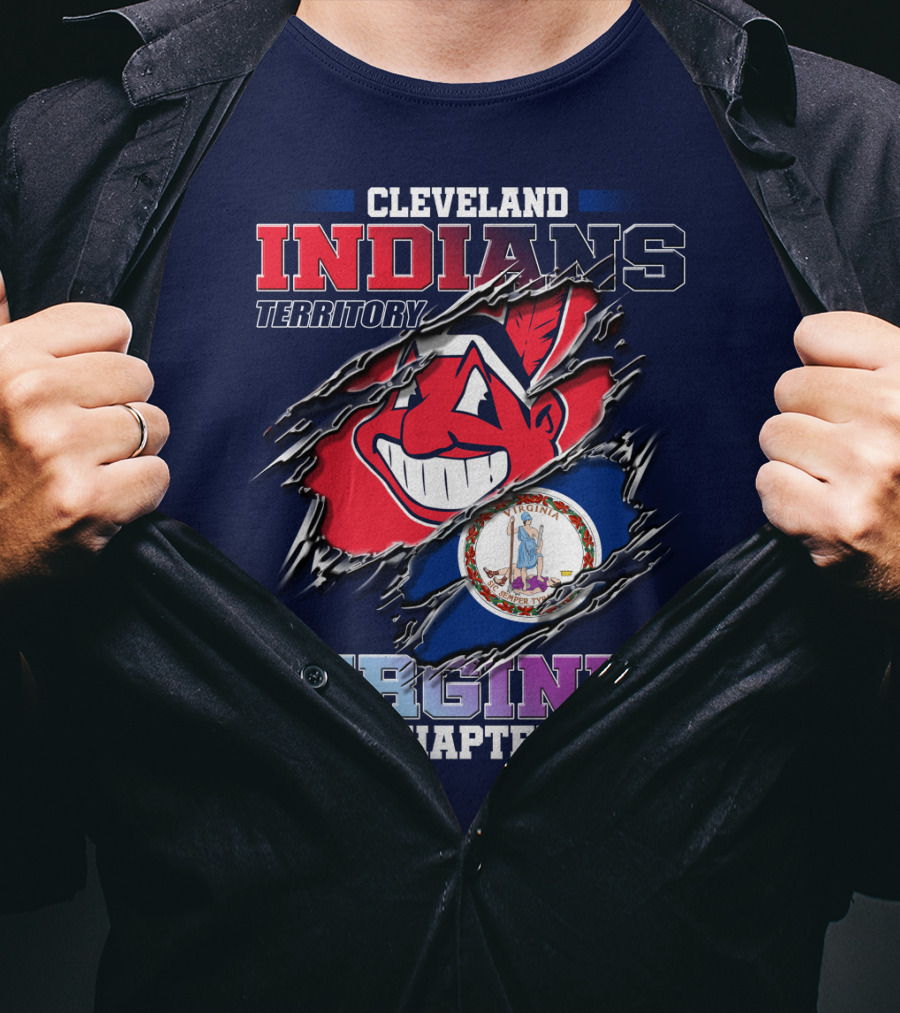 Cleveland Indians Territory Virginia Chapter T-Shirt