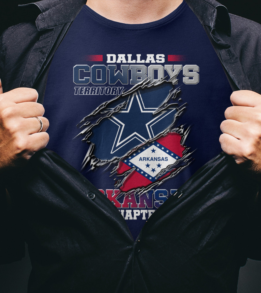 Dallas Cowboys Territory Arkansas Chapter T-Shirt