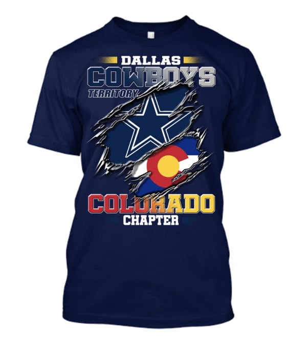 Dallas Cowboys Territory Colorado Chapter T-Shirt