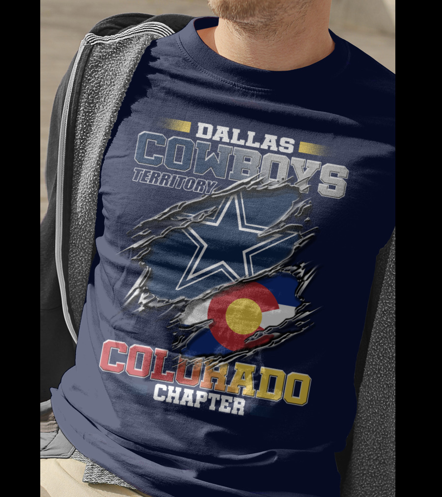 Dallas Cowboys Territory Colorado Chapter T-Shirt