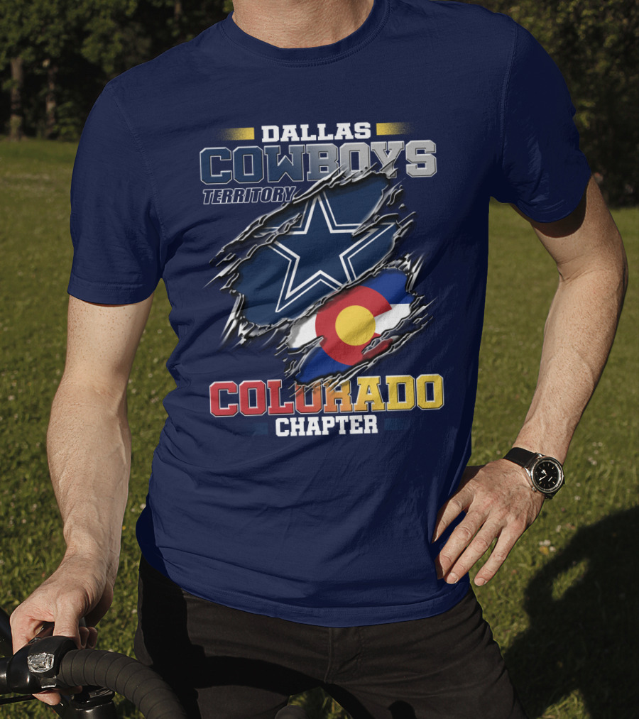Dallas Cowboys Territory Colorado Chapter T-Shirt
