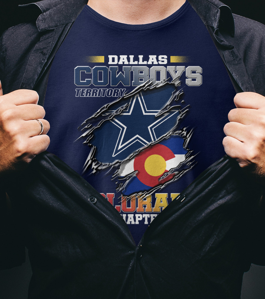 Dallas Cowboys Territory Colorado Chapter T-Shirt