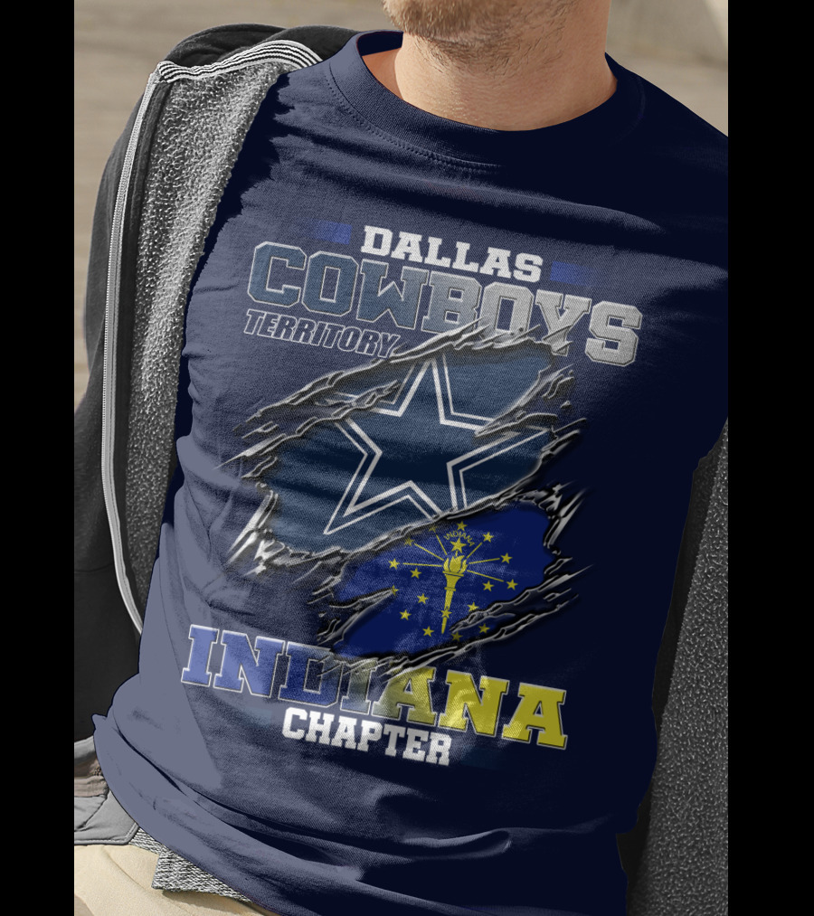 Dallas Cowboys Territory Indiana Chapter T-Shirt