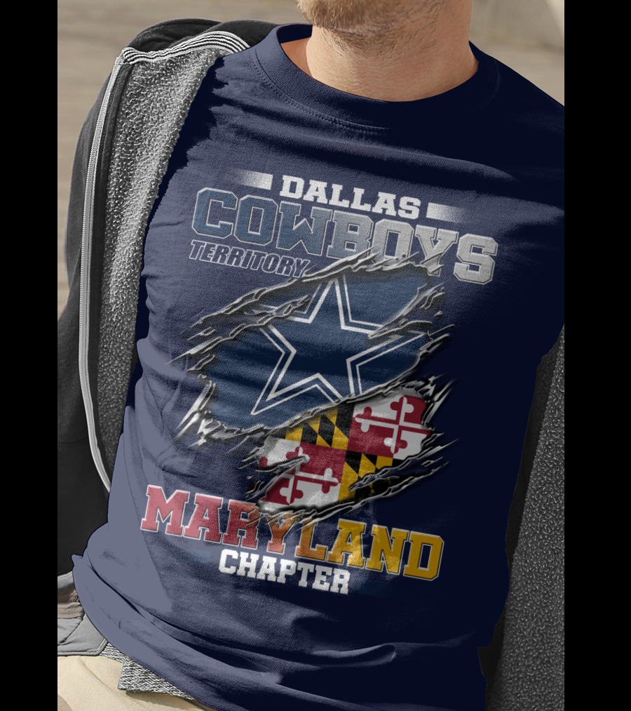 Dallas Cowboys Territory Maryland Chapter T-Shirt