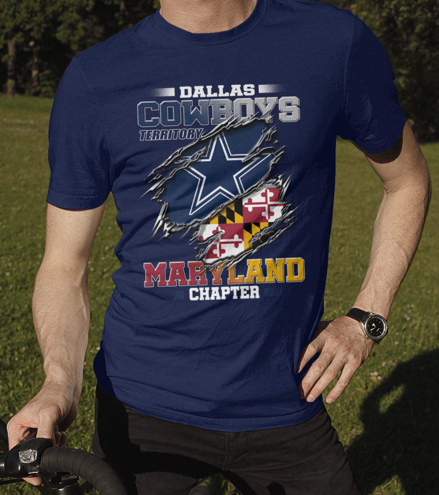 Dallas Cowboys Territory Maryland Chapter T-Shirt