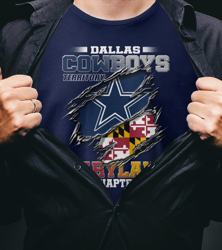 Dallas Cowboys Territory Maryland Chapter T-Shirt