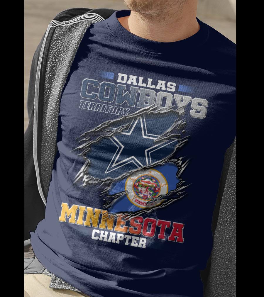 Dallas Cowboys Territory Minnesota Chapter T-Shirt