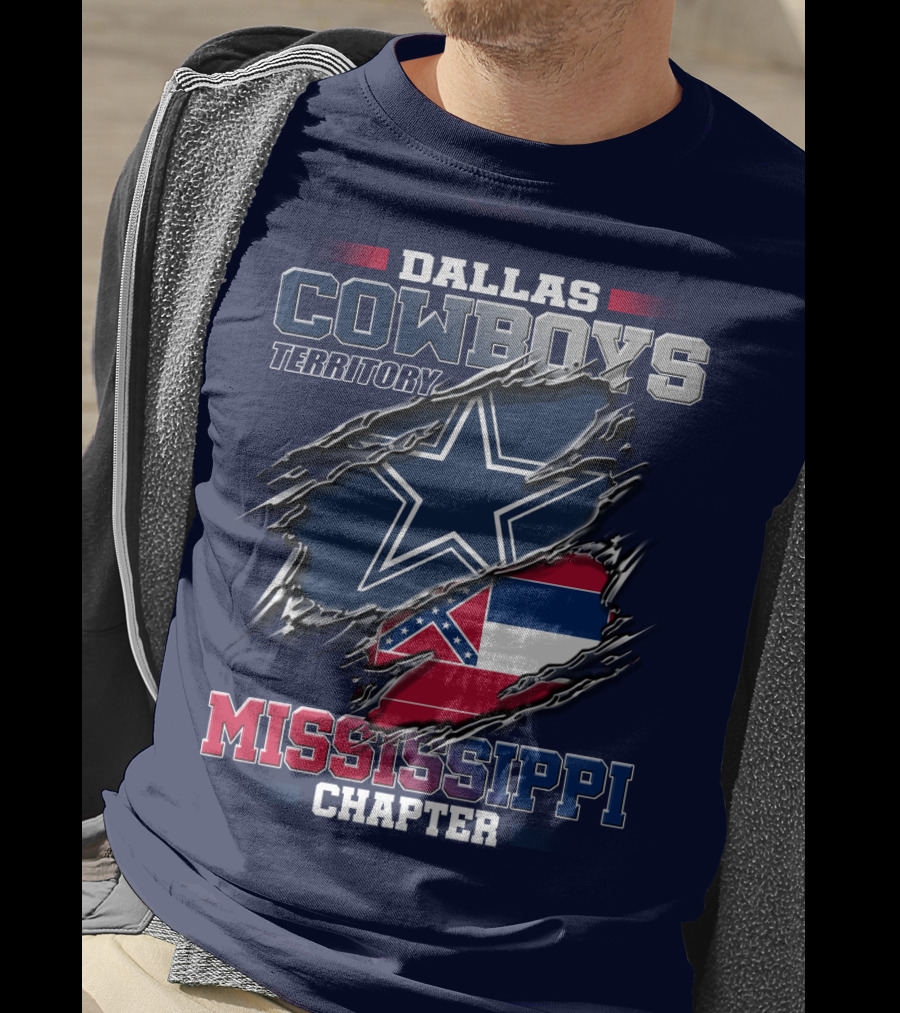 Dallas Cowboys Territory Mississippi Chapter T-Shirt