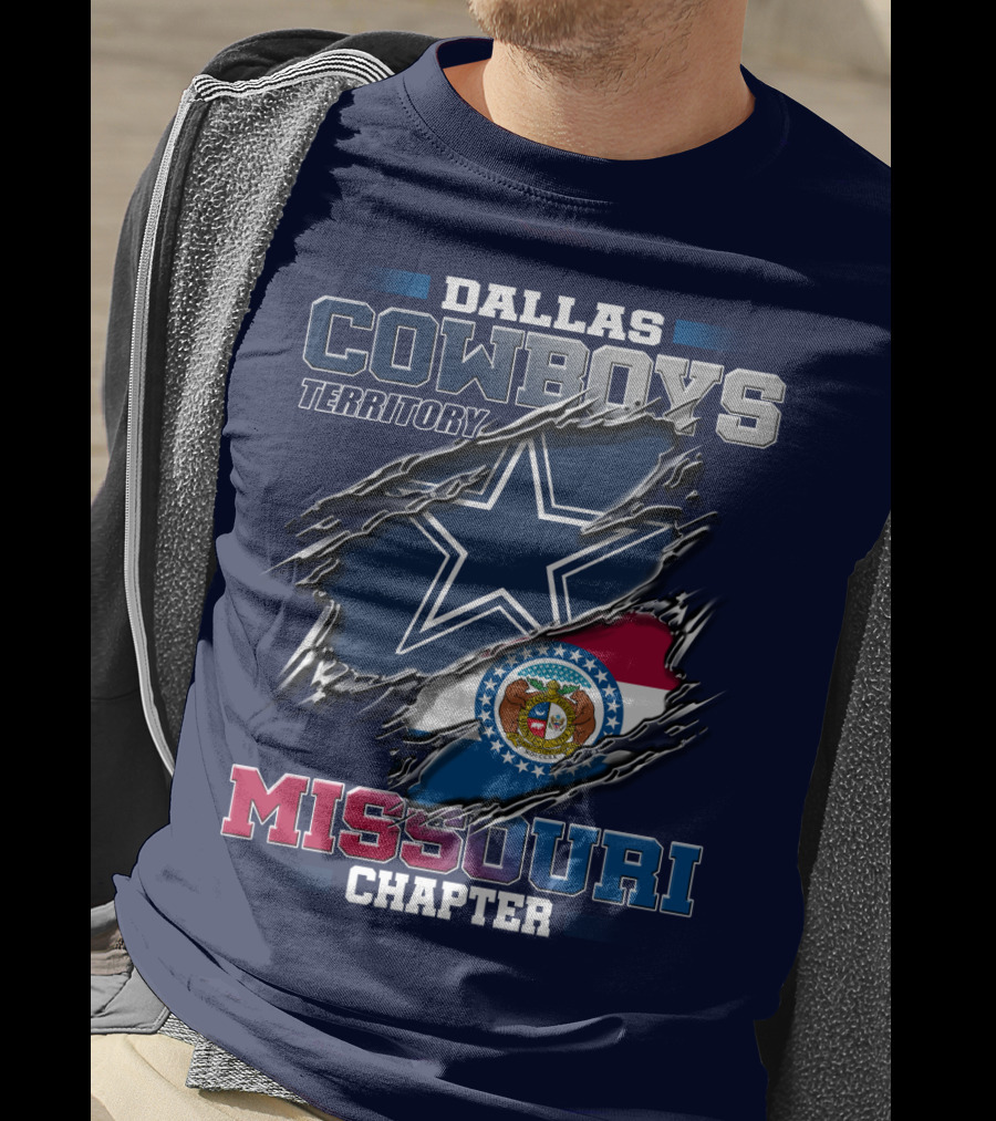 Dallas Cowboys Territory Missouri Chapter T-Shirt