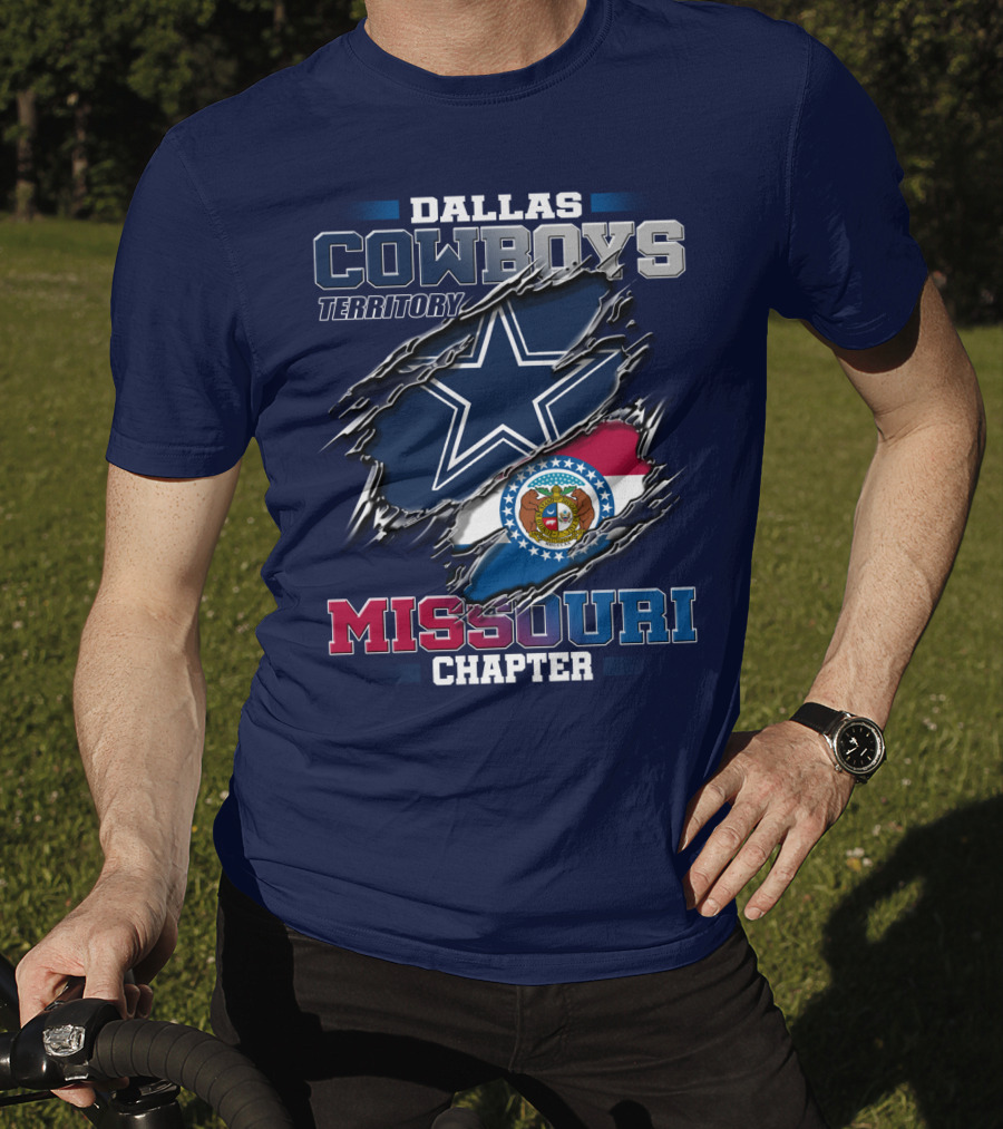Dallas Cowboys Territory Missouri Chapter T-Shirt