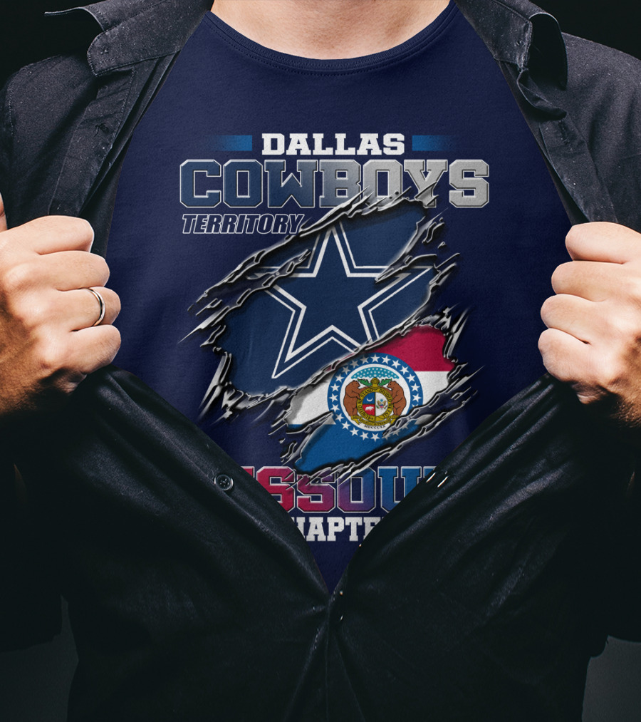 Dallas Cowboys Territory Missouri Chapter T-Shirt