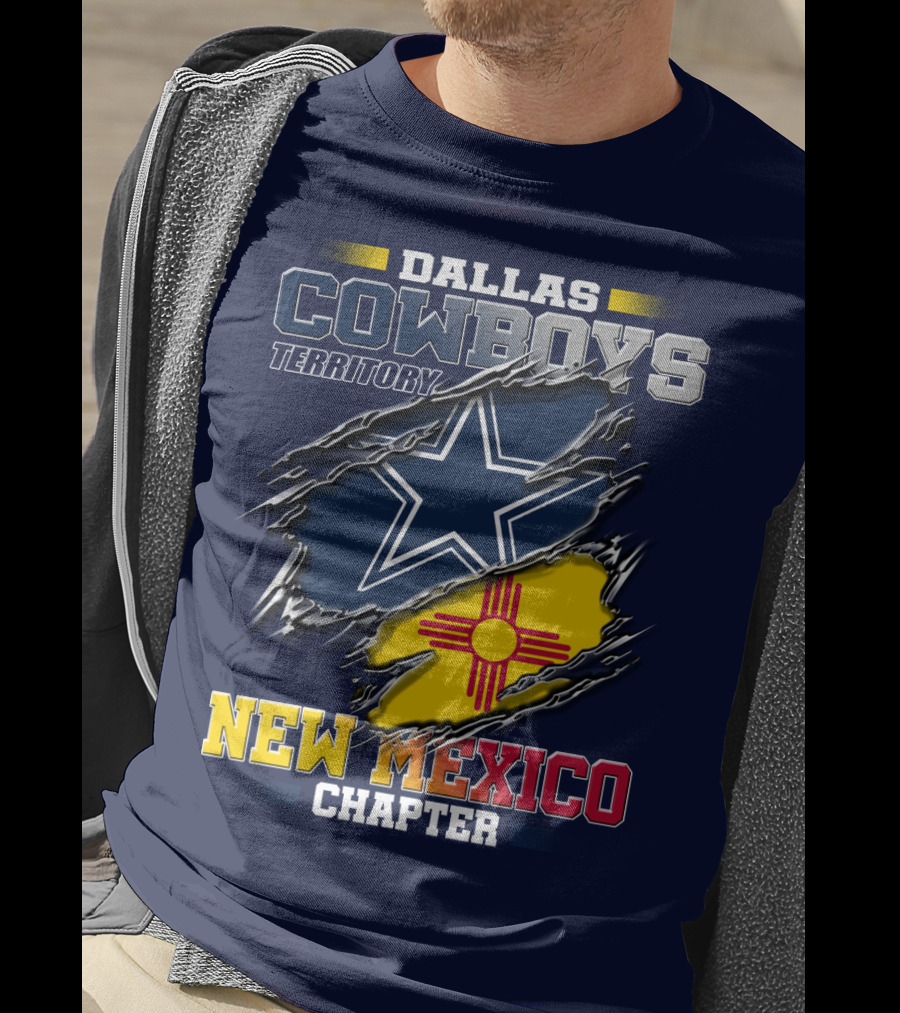 Dallas Cowboys Territory New Mexico Chapter T-Shirt