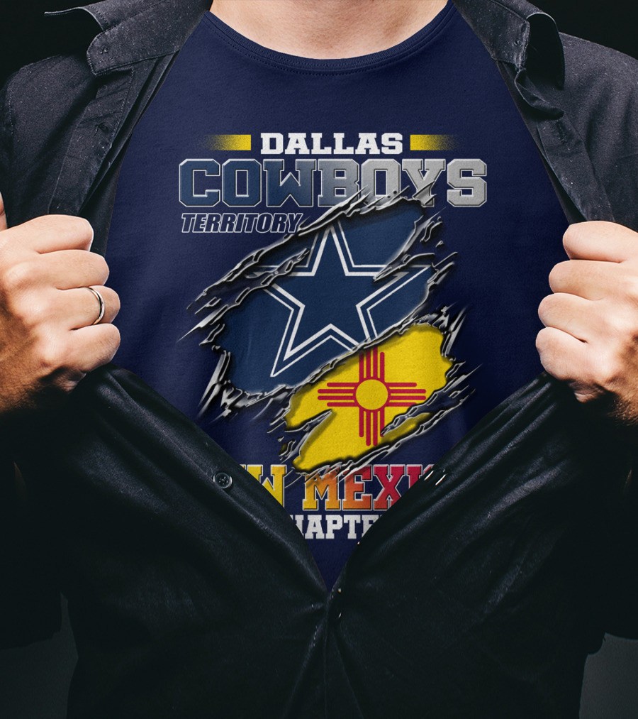 Dallas Cowboys Territory New Mexico Chapter T-Shirt