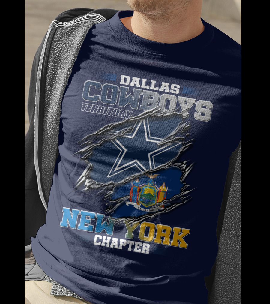 Dallas Cowboys Territory New York Chapter T-Shirt