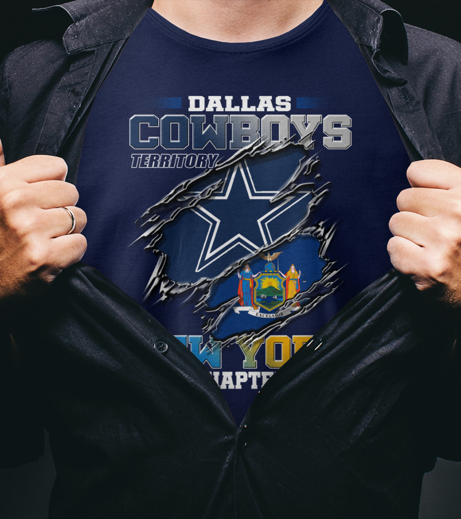 Dallas Cowboys Territory New York Chapter T-Shirt
