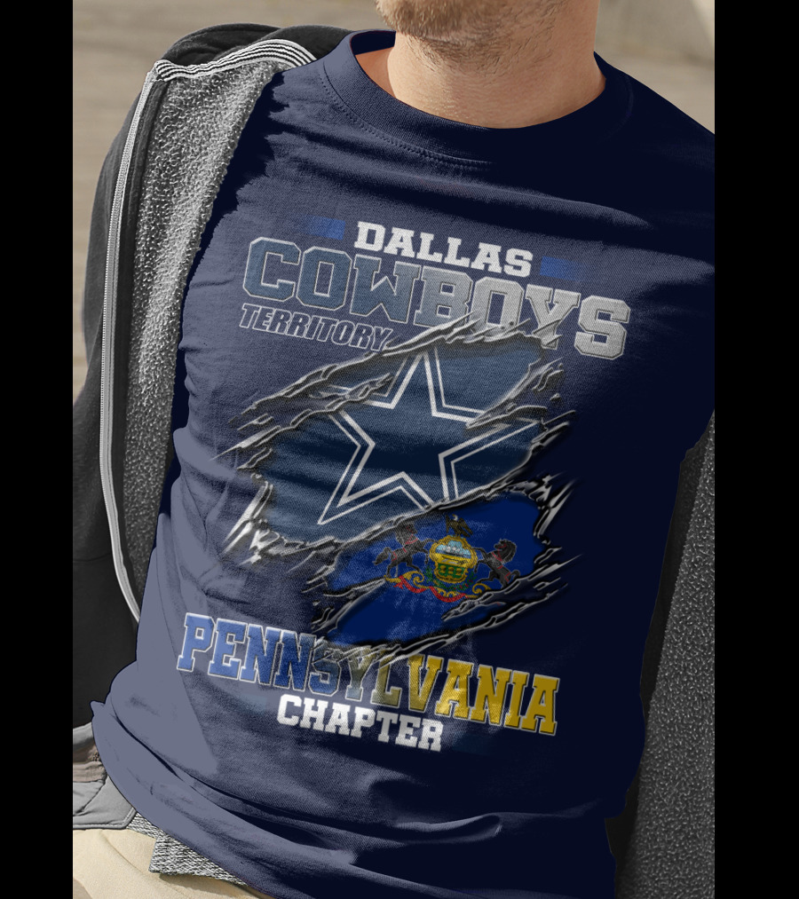 Dallas Cowboys Territory Pennsylvania Chapter T-Shirt