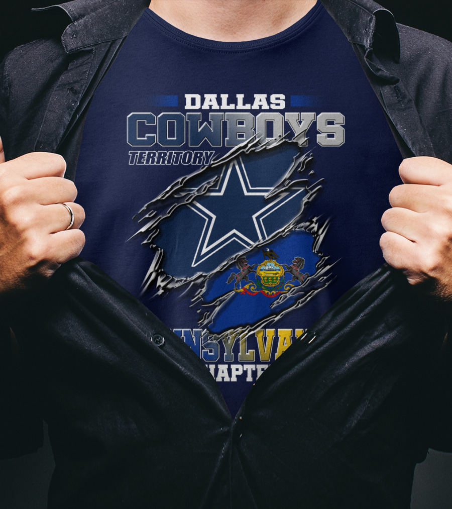 Dallas Cowboys Territory Pennsylvania Chapter T-Shirt