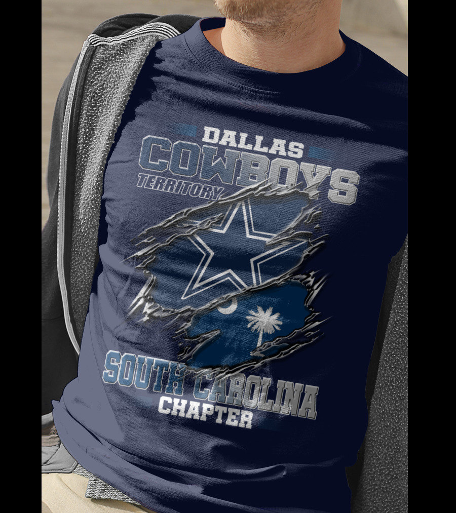 Dallas Cowboys Territory South Carolina Chapter T-Shirt