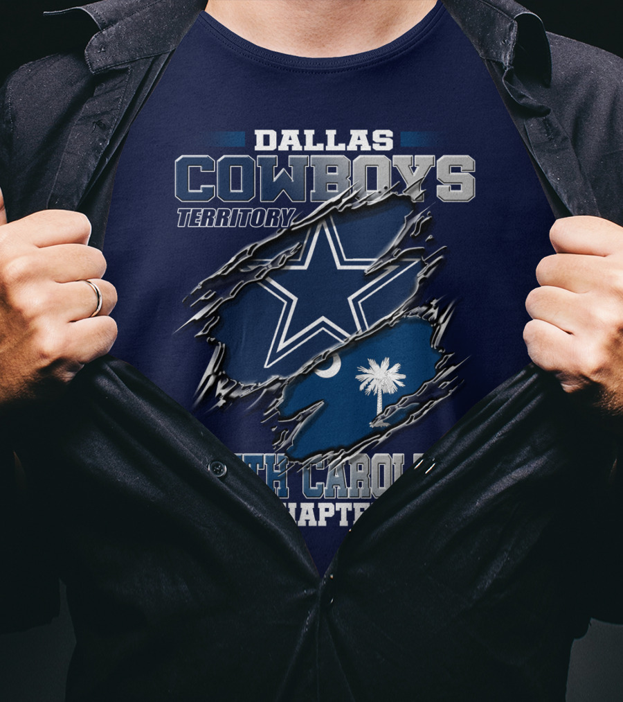 Dallas Cowboys Territory South Carolina Chapter T-Shirt