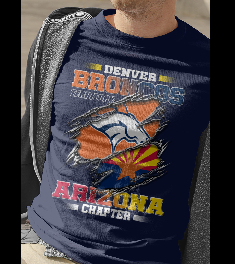 Denver Broncos Territory Arizona Chapter T-Shirt