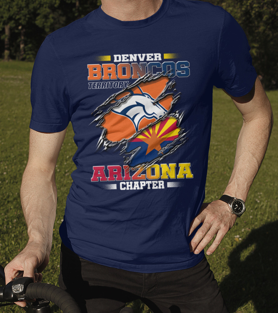Denver Broncos Territory Arizona Chapter T-Shirt