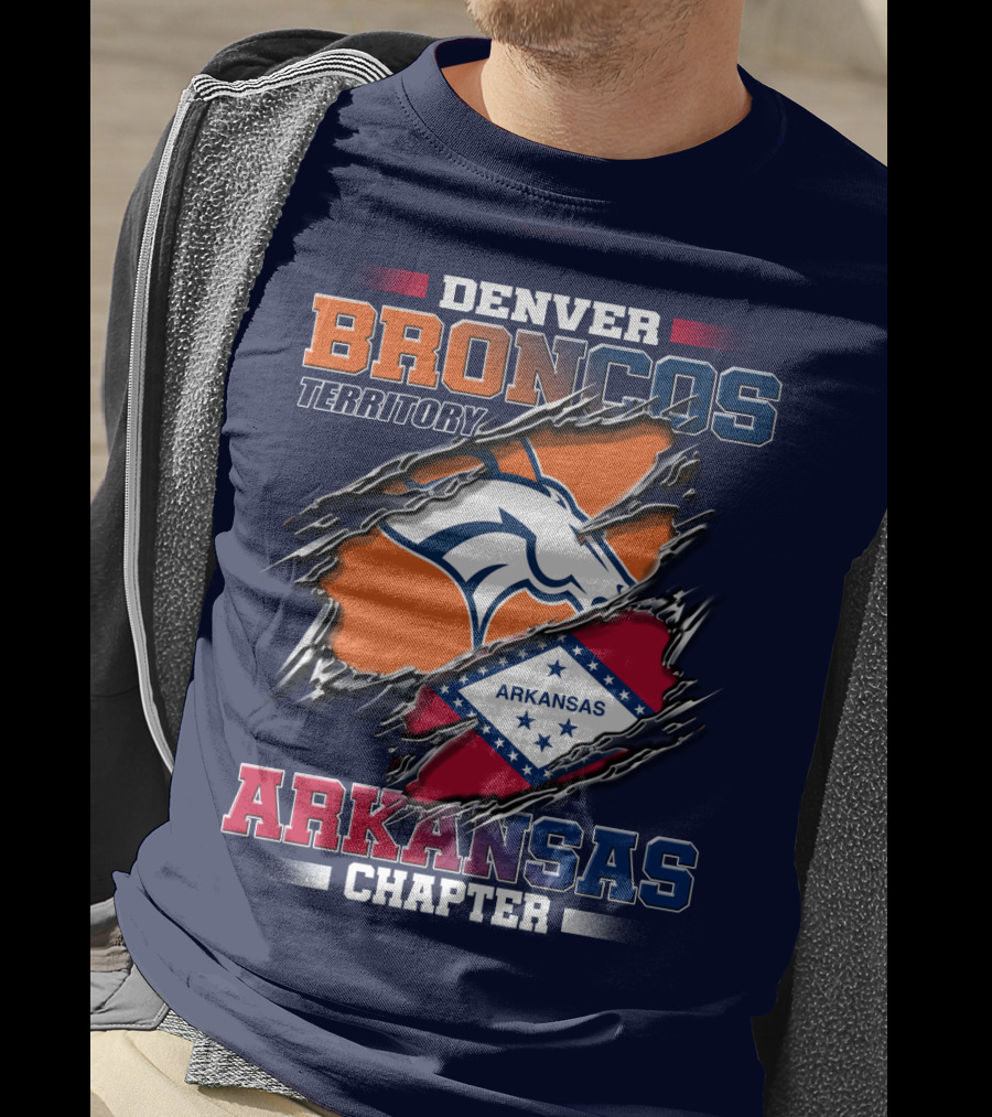 Denver Broncos Territory Arkansas Chapter T-Shirt