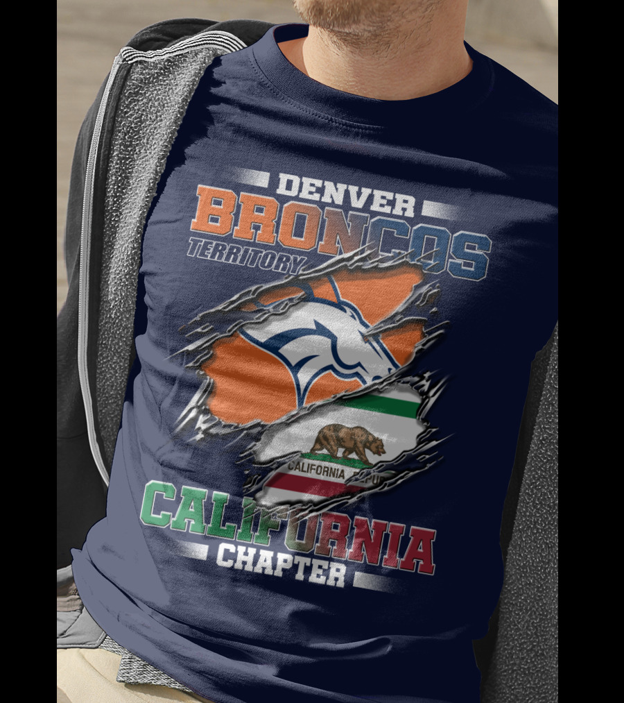 Denver Broncos Territory California Chapter T-Shirt
