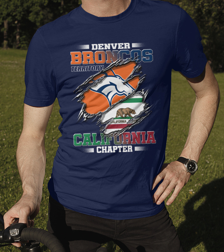 Denver Broncos Territory California Chapter T-Shirt