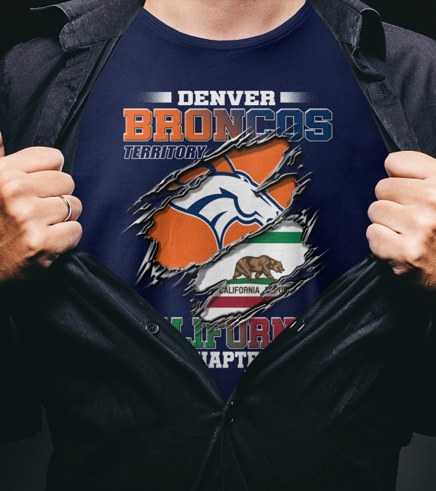 Denver Broncos Territory California Chapter T-Shirt