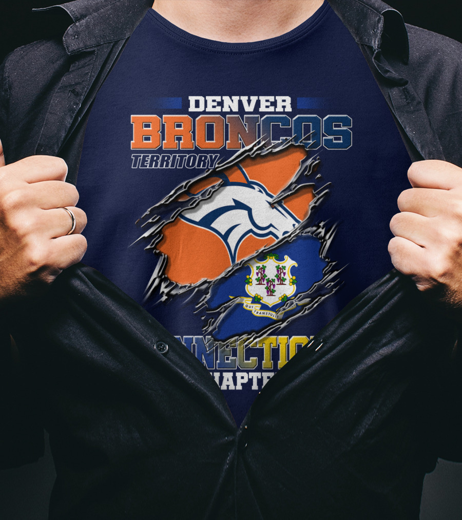Denver Broncos Territory Connecticut Chapter T-Shirt