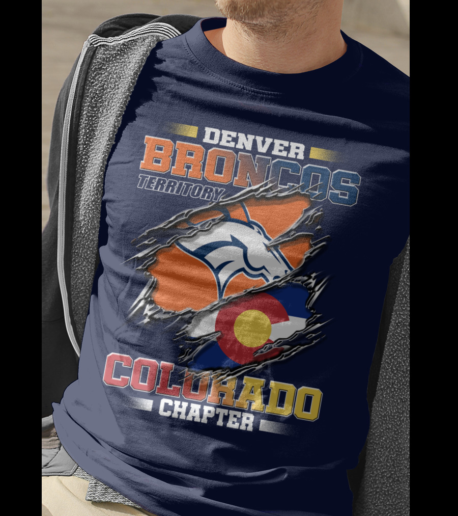 Denver Broncos Territory Colorado Chapter T-Shirt